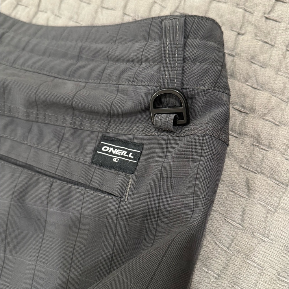 O’Neill Crossover Dark Gray Mens Hybrid Shorts waist size 34 - Picture 5 of 8